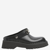 MULES CON MORSETTO IN PELLE 835829 AADCW1000 GUCCI 