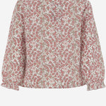 CAMICIA IN COTONE CON MOTIVO FLOREALE DIVA 503 NICOLETTA FANNA KIDS 