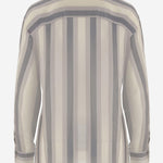 CAMICIA IN CUPRO A RIGHE CHFS21944846 862 THE FRANKIE SHOP 