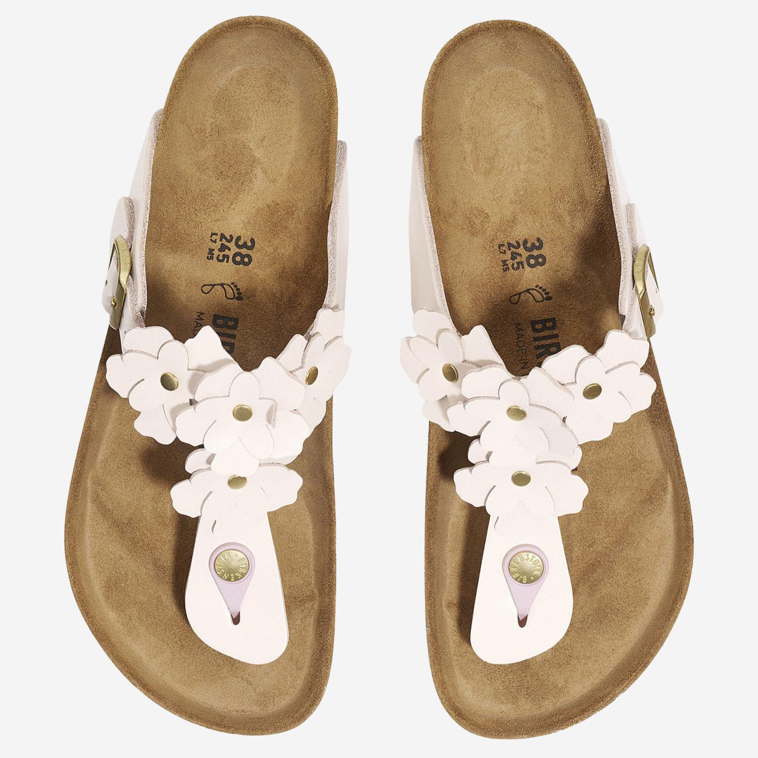 SANDALI GIZEH CON APPLICAZIONI FLOREALI 1029287 LIGHTROSE BIRKENSTOCK 