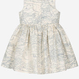 Abito con cotone con stampa grafica S06GDRW00048 677 BONPOINT KIDS 