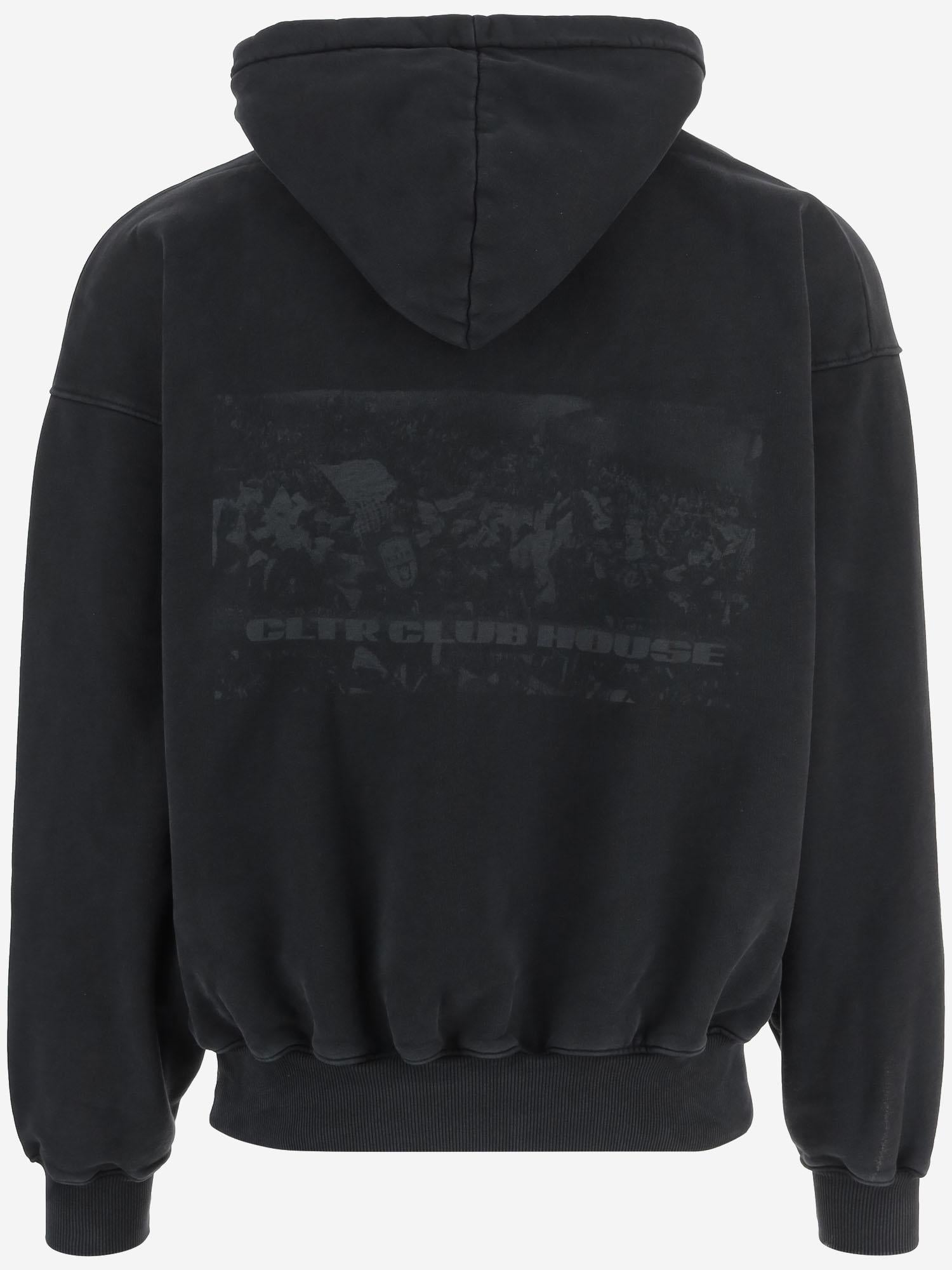 FELPA IN COTONE CON LOGO K002  CULTURA 