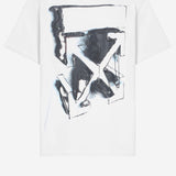 T-SHIRT IN COTONE CON LOGO 44MAA120S26J00I100 1000 OFF-WHITE 