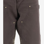 PANTALONI DOUBLE KNEE IN COTONE I034796 474O CARHARTT WIP 