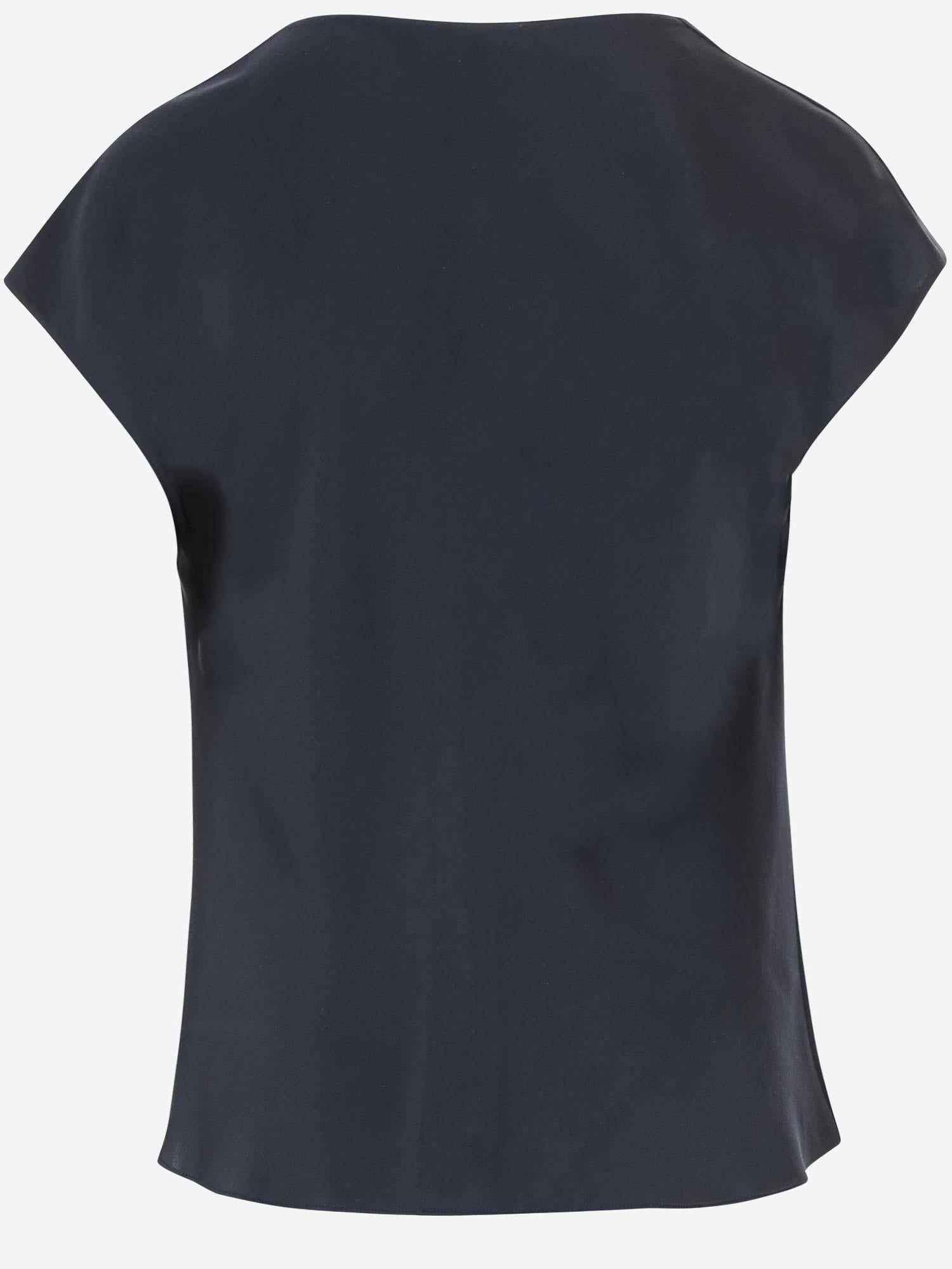 CAMICIA IN RASO DI SETA V796112595 403CBL VINCE 