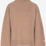 MAGLIONE IN LANA CON DETTAGLIO LOGO 171875 296 TORY BURCH 