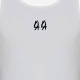 TANK TOP A COSTE IN COTONE STRETCH B0030579 FA584P732 44 LABEL GROUP 