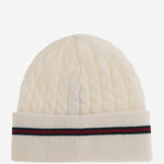 BEANIE  IN LANA CON NASTRO WEB 828912 4K2069166 GUCCI KIDS 