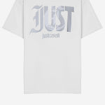 T-SHIRT IN COTONE CON STAMPA LOGO 80OAHT28 CJ500004 JUST CAVALLI 