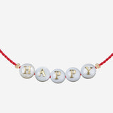 BRACCIALE SHELL CON PERLE IN VETRO SHELLHAPPY  SORBET ISLAND 