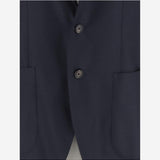 GIACCA MONOPETTO IN LANA STRETCH 1SMC22K 060069B5040 TAGLIATORE 