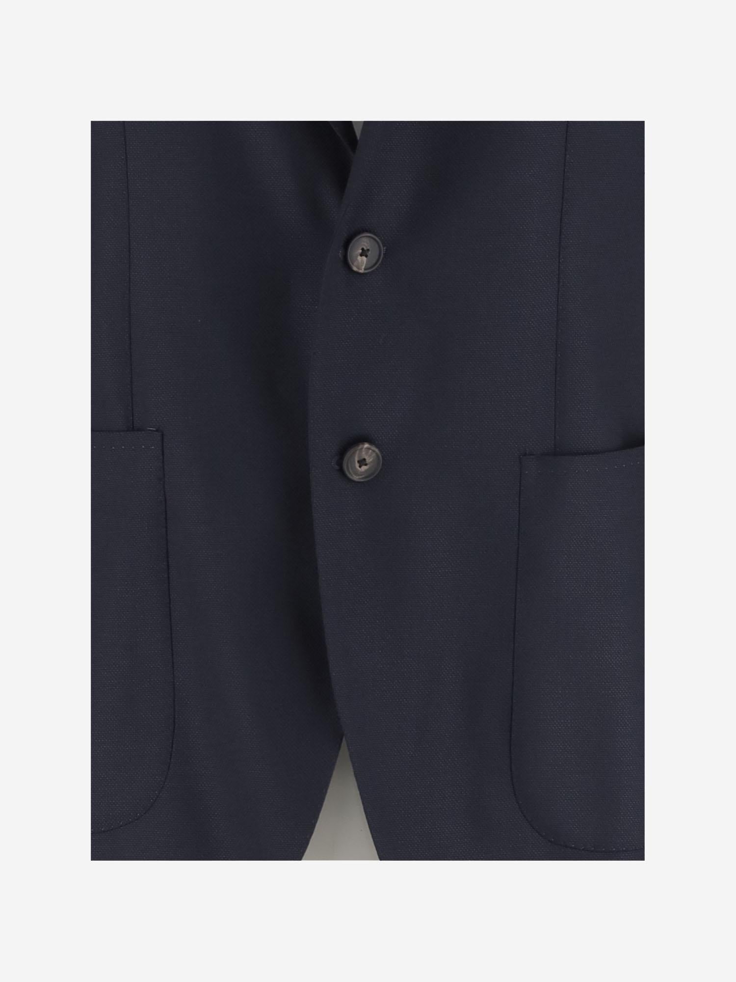 GIACCA MONOPETTO IN LANA STRETCH 1SMC22K 060069B5040 TAGLIATORE 