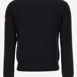 MAGLIA IN LANA CON PANNELLO TRAPUNTATO 6830L 9061 CANADA GOOSE 