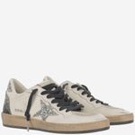SNEAKERS BALL STAR CON GLITTER GWF00117 F00747212274 GOLDEN GOOSE 