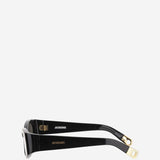 OCCHIALI DA SOLE LES LUNETTES OVALO JAC4C1SUN BLACKYELLOWGOLDGREY JACQUEMUS 