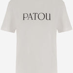 T-SHIRT IN COTONE CON LOGO JE0299999 001W PATOU 