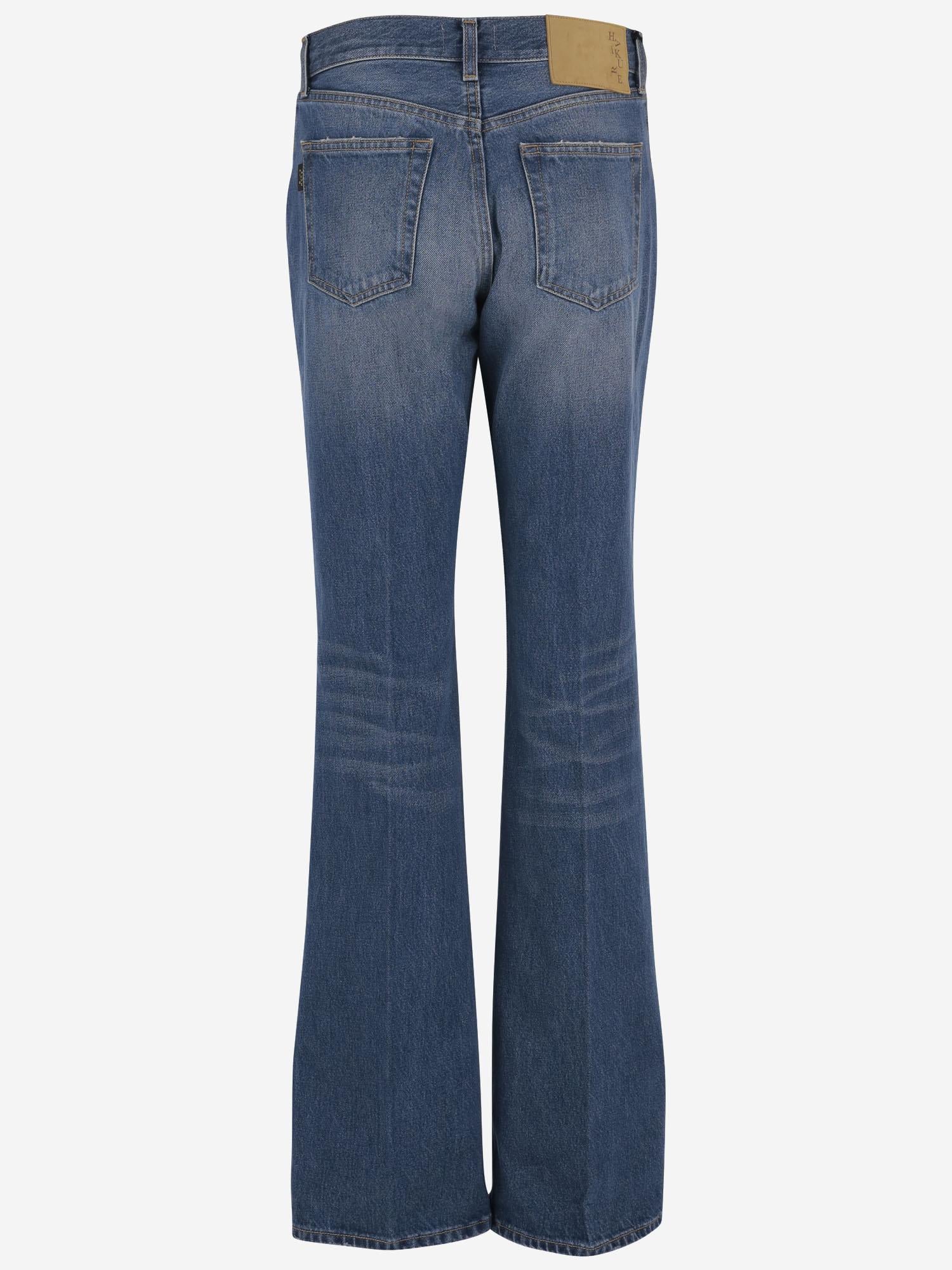 JEANS FLORA IN DENIM DI COTONE HEW03338DF106 L0911 HAIKURE 