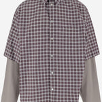 Camicia Wrong Sleeve in cotone 866543 TUM176011 BALENCIAGA 