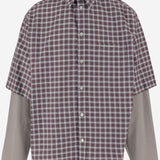 Camicia Wrong Sleeve in cotone 866543 TUM176011 BALENCIAGA 