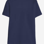 POLO IN COTONE CON LOGO 8126926 DENIMBLUE BURBERRY 