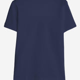 POLO IN COTONE CON LOGO 8126926 DENIMBLUE BURBERRY 