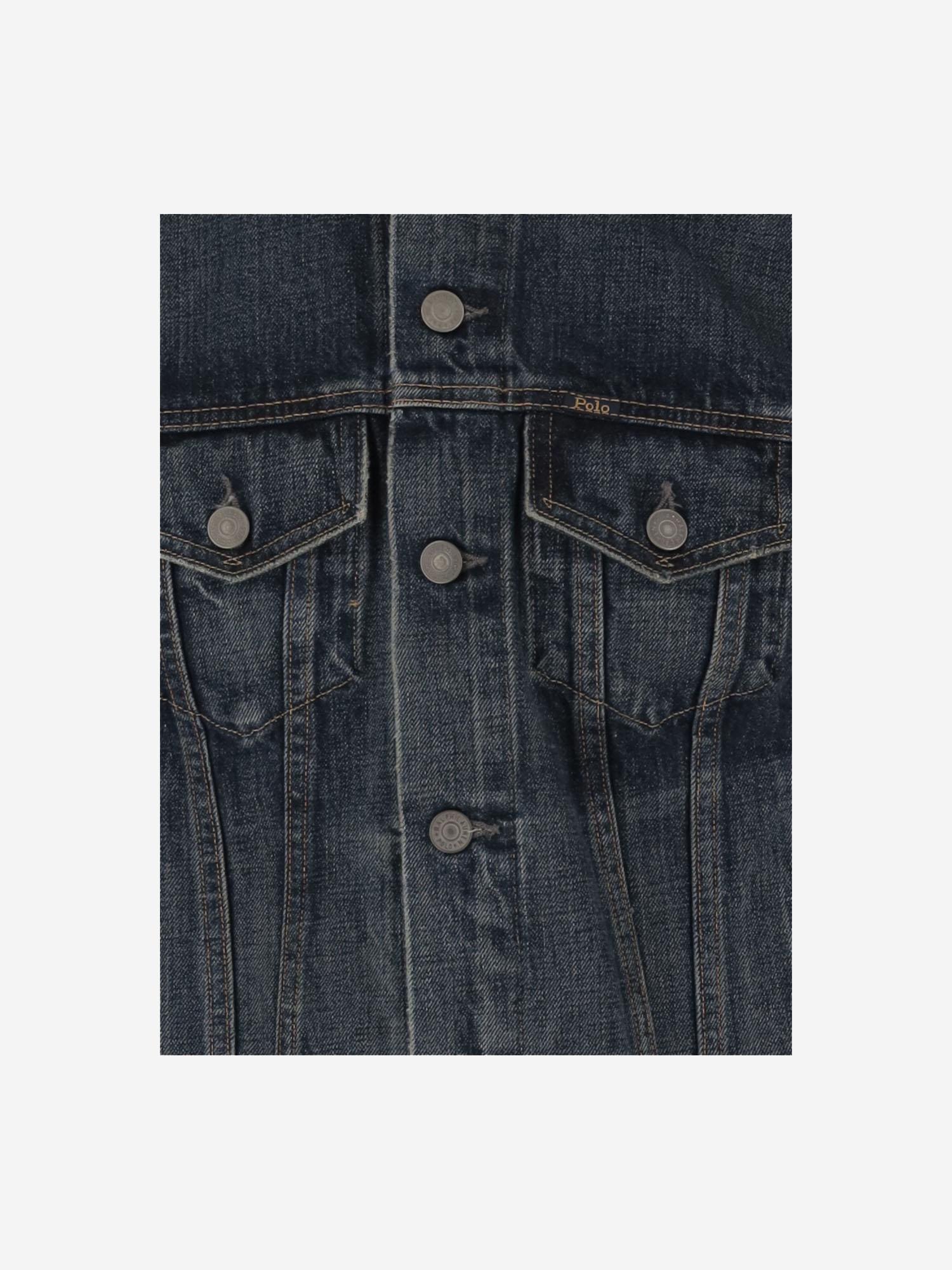 GIACCA IN DENIM DI COTONE 710673235 001 POLO RALPH LAUREN 