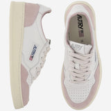 SNEAKERS LOW MEDALIST IN PELLE AULWGS36 WHTPOWDER AUTRY 