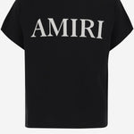 T-SHIRT IN COTONE CON STAMPA LOGO AKJYTE 1013Black AMIRI KIDS 