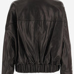 GIACCA ODINO IN PELLE 6188729 200 KHAITE 