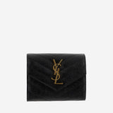 PORTAFOGLIO TRI-FOLD CASSANDRE IN PELLE 403943 BOW011000 SAINT LAURENT 