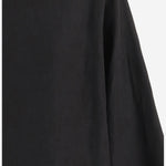 TOP JUNIA IN LINO 10843W4357 BLK THE ROW 