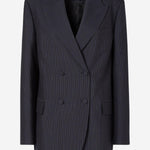 GIACCA BLAZER IN LANA GESSATA FJ7685 AW7IF0QG3 FENDI 