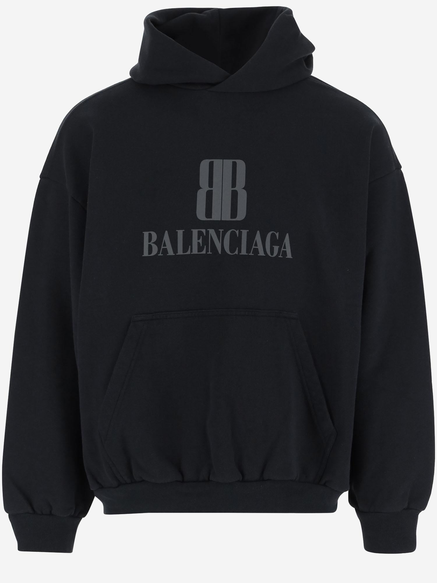 FELPA CON CAPPUCCIO NANO BB 767877 TSVO31083 BALENCIAGA 