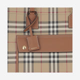 Tote Freya media 8109792 VNTG CHK/BRIAR BROWN BURBERRY 