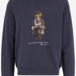 FELPA IN MISTO COTONE CON STAMPA POLO BEAR 710980305 001 POLO RALPH LAUREN 