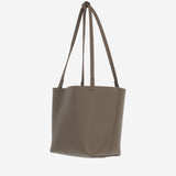 BORSA MEDIUM PARK TOTE IN PELLE MARTELLATA W1894L129 SMKTA THE ROW 