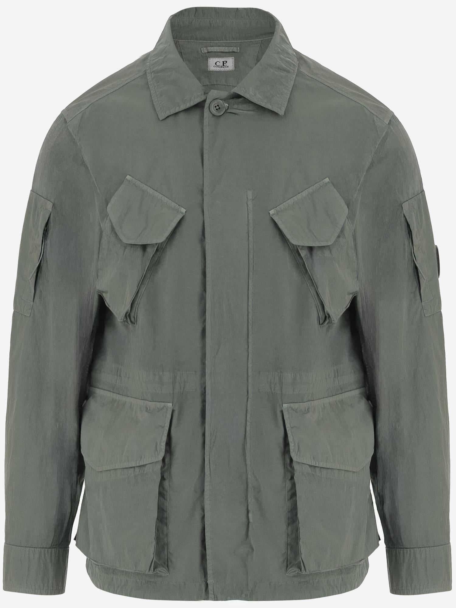 CAMICIA TECNICA CON MULTITASCHE 20CMOW004A 110535G668 CP COMPANY 