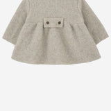 CAPPOTTO IN MISTO LANA 25W220 TORTORA 1+ IN THE FAMILY KIDS 