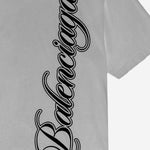 T-SHIRT IN COTONE STAMPA LOGO 764235 TTVM72569 BALENCIAGA 