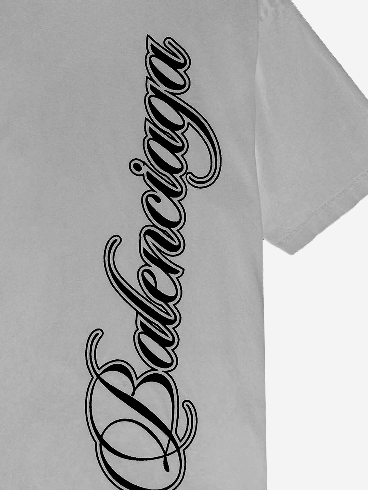 T-SHIRT IN COTONE STAMPA LOGO 764235 TTVM72569 BALENCIAGA 