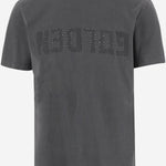 T-SHIRT IN COTONE CON LOGO GMP01220 P00067160318 GOLDEN GOOSE 