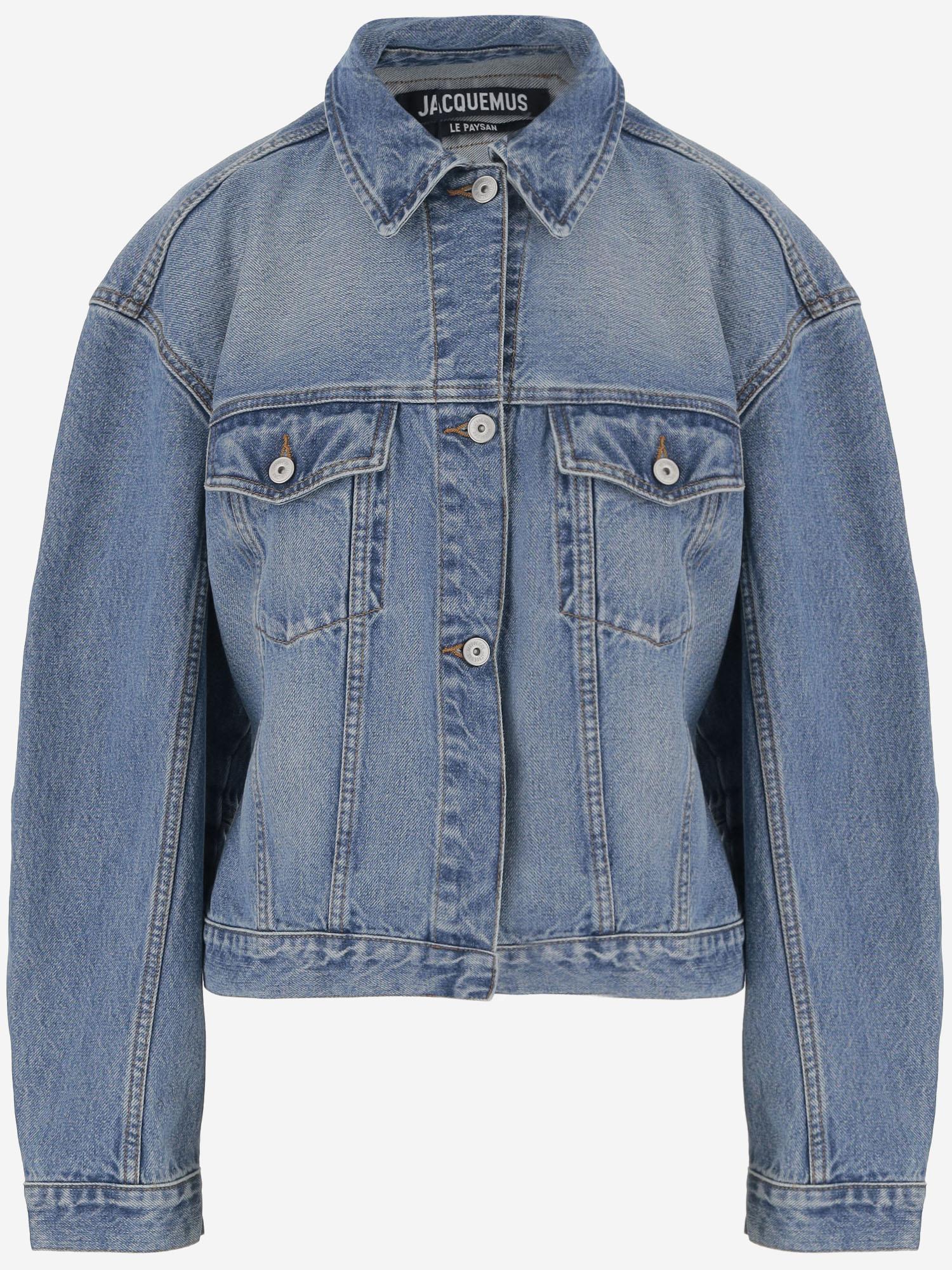 GIACCA JEANS IN COTONE JAW00027AD00038 33C JACQUEMUS 
