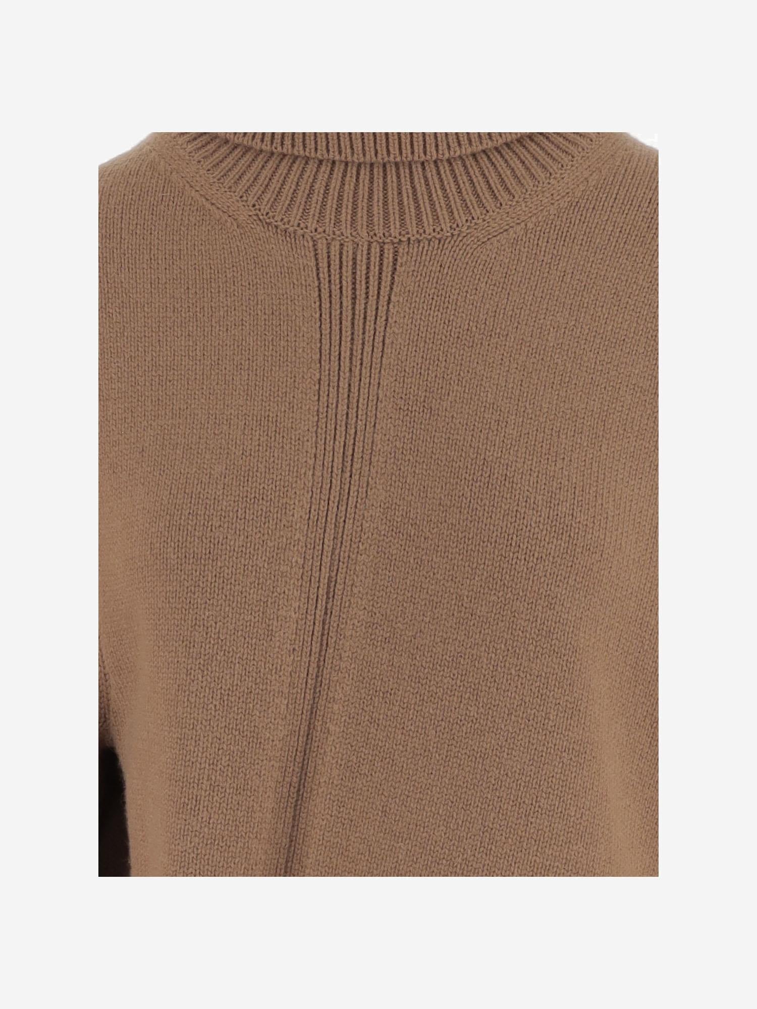 MAGLIONE ASIMMETRICO IN MISTO LANA J02GP0235 J14798226 JIL SANDER 