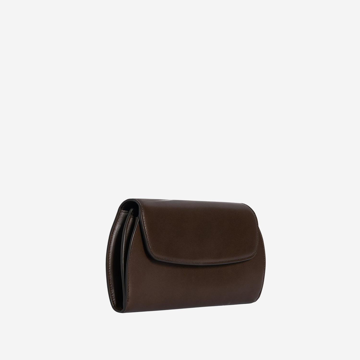 POCHETTE IN PELLE W1915L634 DBAS THE ROW 