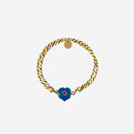Bracciale Guardian con perla in vetro GUARDIANHEARTGLASS LIGHTBLUE SORBET ISLAND 