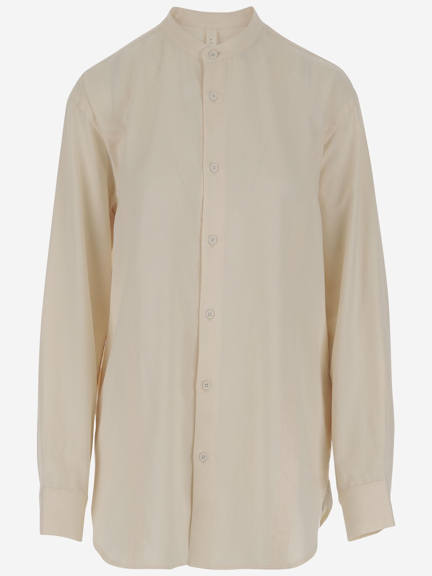 CAMICIA IN COTONE HPS25T2355W189 SANDSTONE LAUREN MANOOGIAN 