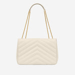 BORSA LOULOU IN PELLE DI AGNELLO TRAPUNTATA 803541 AAEAX9207 SAINT LAURENT 