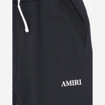 PANTALONI IN COTONE CON LOGO AKJYSP 1006Black AMIRI KIDS 
