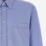 CAMICIA IN COTONE CON LOGO 8V3ABS80 ATHCZV VALENTINO 