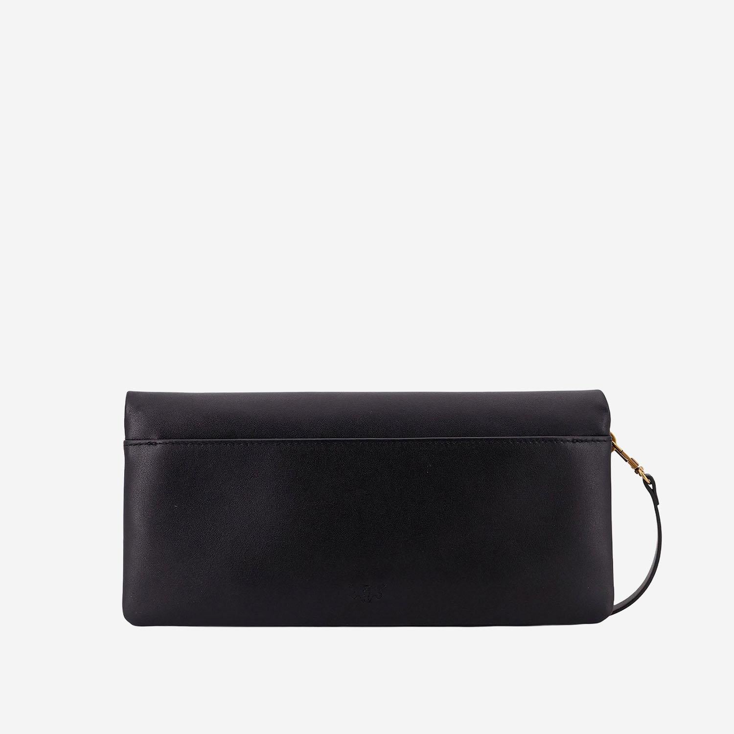 Pochette Love Bag Click Soft in pelle 106022 A0QOZ99Q PINKO 